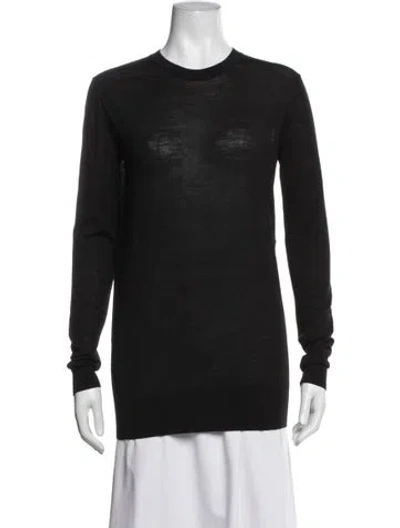 Pre-owned Stella Mccartney 2013 Virgin Wool Sweater In Black