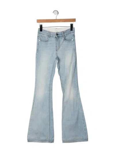 Pre-owned Stella Mccartney 2014 Flared Jeans In Blue