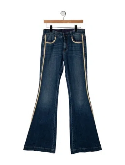 Pre-owned Stella Mccartney 2015 Flared Jeans In Blue
