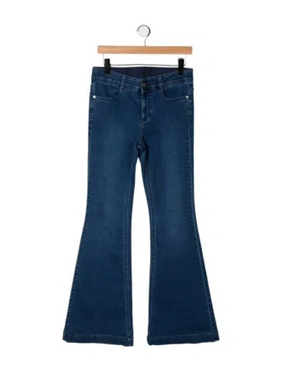 Pre-owned Stella Mccartney 2015 Flared Jeans In Blue