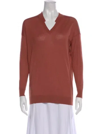 Pre-owned Stella Mccartney 2016 Virgin Wool Sweater In Pink