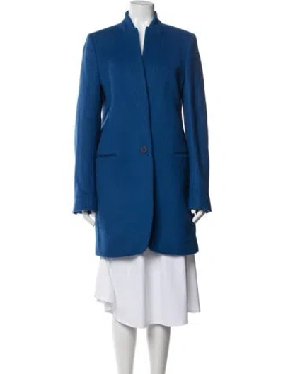 Pre-owned Stella Mccartney 2016 Wool Blazer In Blue