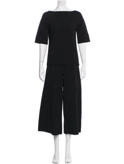 Pre-owned Stella Mccartney 2018 Pant Set In Black