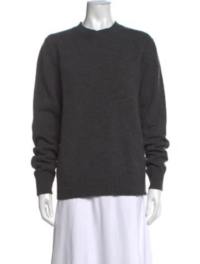 Pre-owned Stella Mccartney 2018 Virgin Wool Sweater In Grey