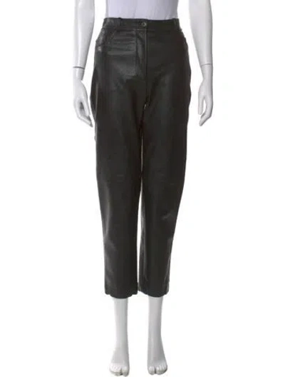 Pre-owned Stella Mccartney 2019 Straight Leg Pants In Black