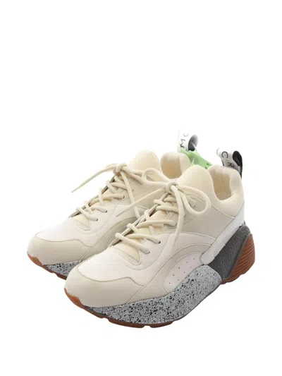 Pre-owned Stella Mccartney 2020s Eclipse Platform Sneakers In Neutral