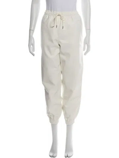 Pre-owned Stella Mccartney 2021 Skinny Leg Pants In White