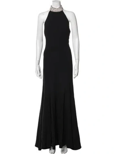 Pre-owned Stella Mccartney 2023 Long Dress In Black