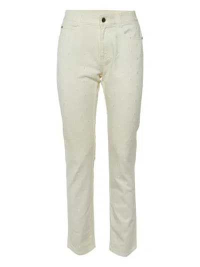 Pre-owned Stella Mccartney 2024 Star-embroidered Jeans