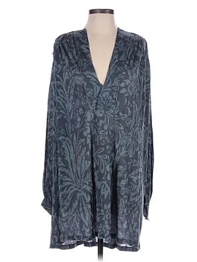 Pre-owned Stella Mccartney 3/4 Sleeve T-shirt In Blue