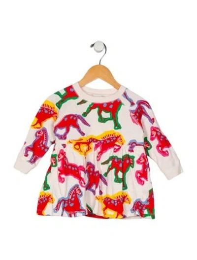 Pre-owned Stella Mccartney Babies' 3y Girls Long Sleeve Dress In Pink