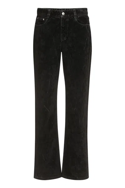Stella Mccartney 5-pocket Straight-leg Jeans In Black