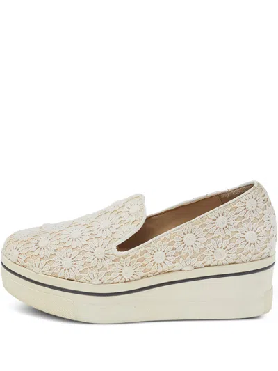 Pre-owned Stella Mccartney 50mm Lace-detailing Loafers