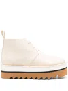 Stella Mccartney Sneakelyse Platform Chukka Boot In Neutrals