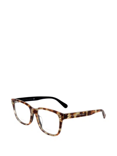 Stella Mccartney 53mm Animal Eyeglasses In Brown