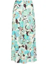 Stella Mccartney Lady Garden Print Maxi Skirt