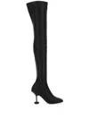 Stella Mccartney Statement Over-the-knee Stiletto Boots In Black