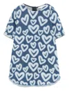 Stella Mccartney Abito Con Stampa In Blue