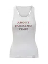 Stella Mccartney Crystal-embellished Tank Top In Red
