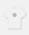 Stella Mccartney T-shirt With Logo In Pure White