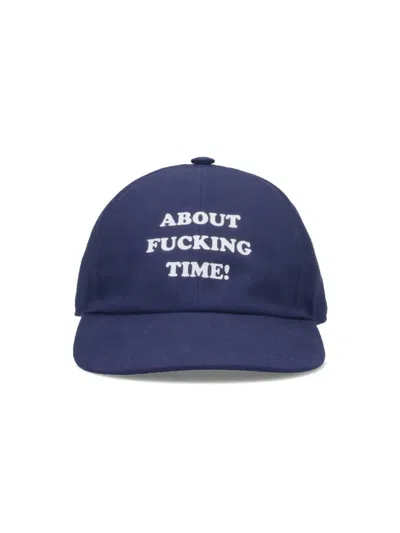 STELLA MCCARTNEY 'ABOUT F*****G TIME!' BASEBALL CAP