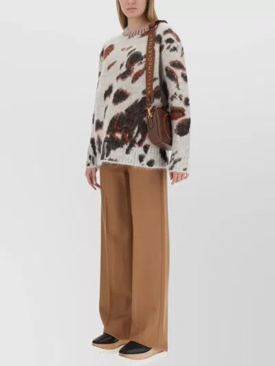 STELLA MCCARTNEY ABSTRACT CREW NECK KNITWEAR