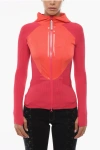 Stella Mccartney Adidas Chamarra Eknit Hoodie Sweatshirt With Zip