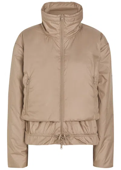 Stella Mccartney Adidas X  Liner Padded Shell Jacket In Gray