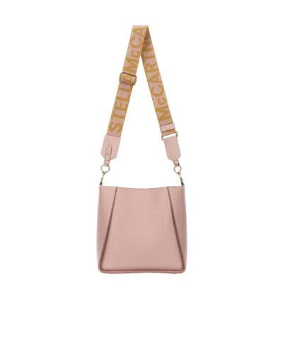 Stella Mccartney Adjustable Shoulder Bag In Nude