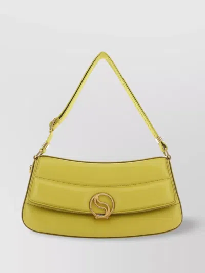STELLA MCCARTNEY ADJUSTABLE STRAP MAT SHOULDER BAG