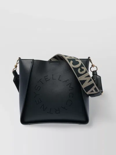 Stella Mccartney Adjustable Strap Shoulder Bag In Blue
