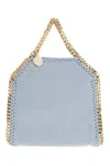 Stella Mccartney Air Force Blue Shaggy Deer Falabella Handbag In Duck Blue