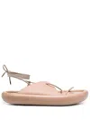 Stella Mccartney Air Slide Flatform-sandalen In Neutrals