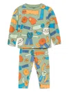 Stella Mccartney All-over Graphic Print Tracksuit In Green