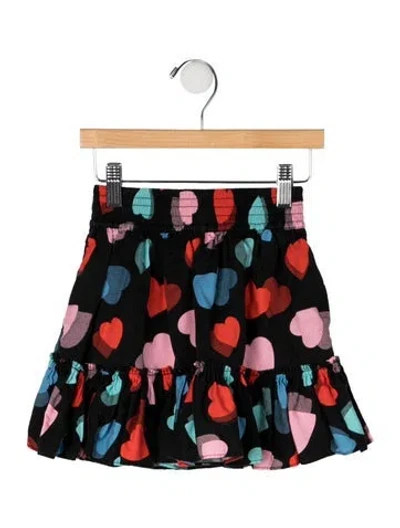 Pre-owned Stella Mccartney Babies' All Over Print Skirt In Black
