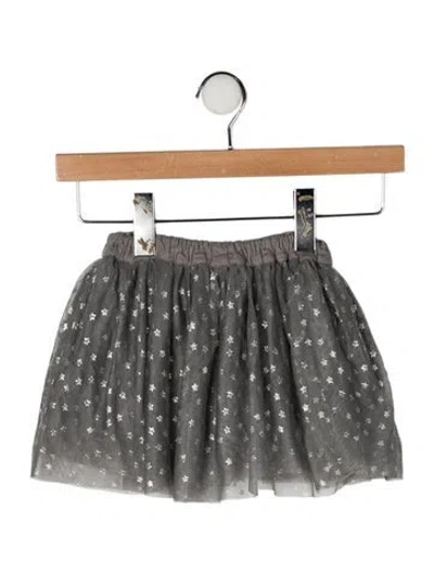 Pre-owned Stella Mccartney Babies' All Over Print Skirt In Gray