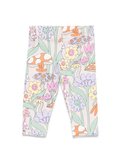 Stella Mccartney All-over Print Leggings For Mini Fashionistas In Multicolour