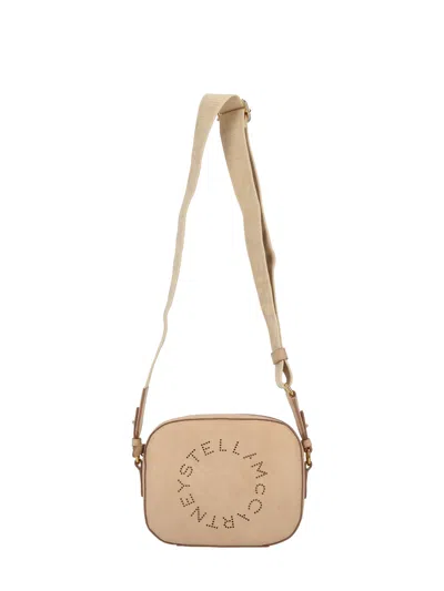 Stella Mccartney Stella Mc Cartney Small Camera Bag Embossed Grainy Alter Suede In Brown
