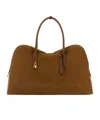 Stella Mccartney Borsa Da Viaggio In Suede Alter Mat Caramello  Donna In Brown