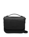 Stella Mccartney Alter Logo Flap Top Handle Bag In Black