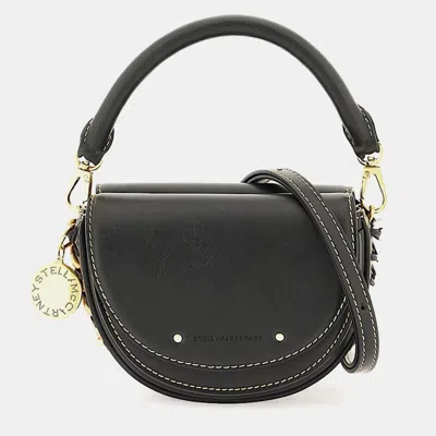Pre-owned Stella Mccartney Alter Mat Black Leather Shoulder Bag