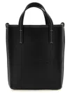 Stella Mccartney Black Alter Mat Satchel Bag In 黑色的