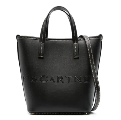 Stella Mccartney Alter Mat Bucket Bag In Black