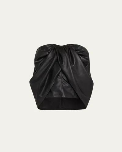 STELLA MCCARTNEY ALTER MAT DRAPED CAPE TOP