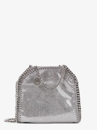 Stella Mccartney Alter Mat Falabella Crossbody Bag In Silver