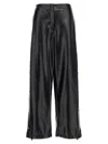 Stella Mccartney Alter Mat Leather-effect Wide Leg Trousers