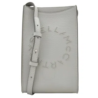 Stella Mccartney Alter Mat Logo Crossbody Phone Pouch In Blue
