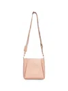 Stella Mccartney Alter Mat Micro-stud Shoulder Bag In Pink