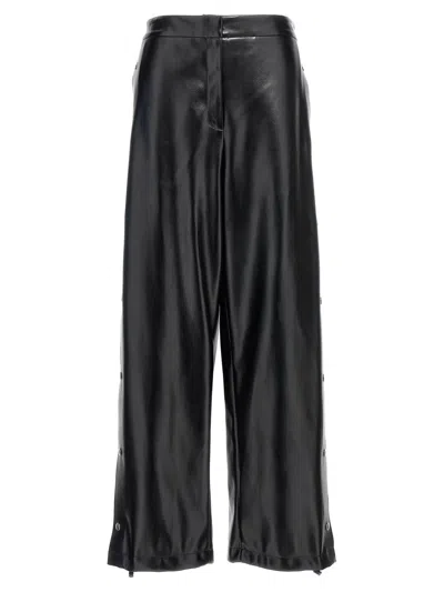 Stella Mccartney Wide-leg Alter Mat Trousers In Black