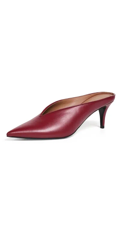 Stella Mccartney Alter Mat Pointed Mules 65mm Raspberry In Multi